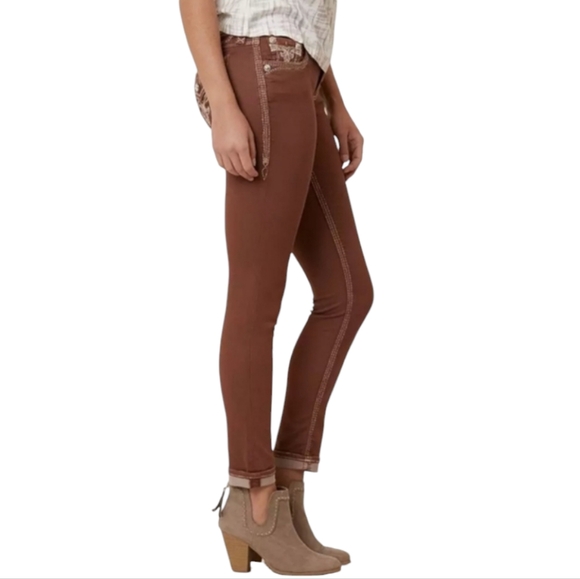 💥Rock Revival Roselle Ankle Skinny Stretch Jeans. Women's Size: W27x30L. - Picture 4 of 16